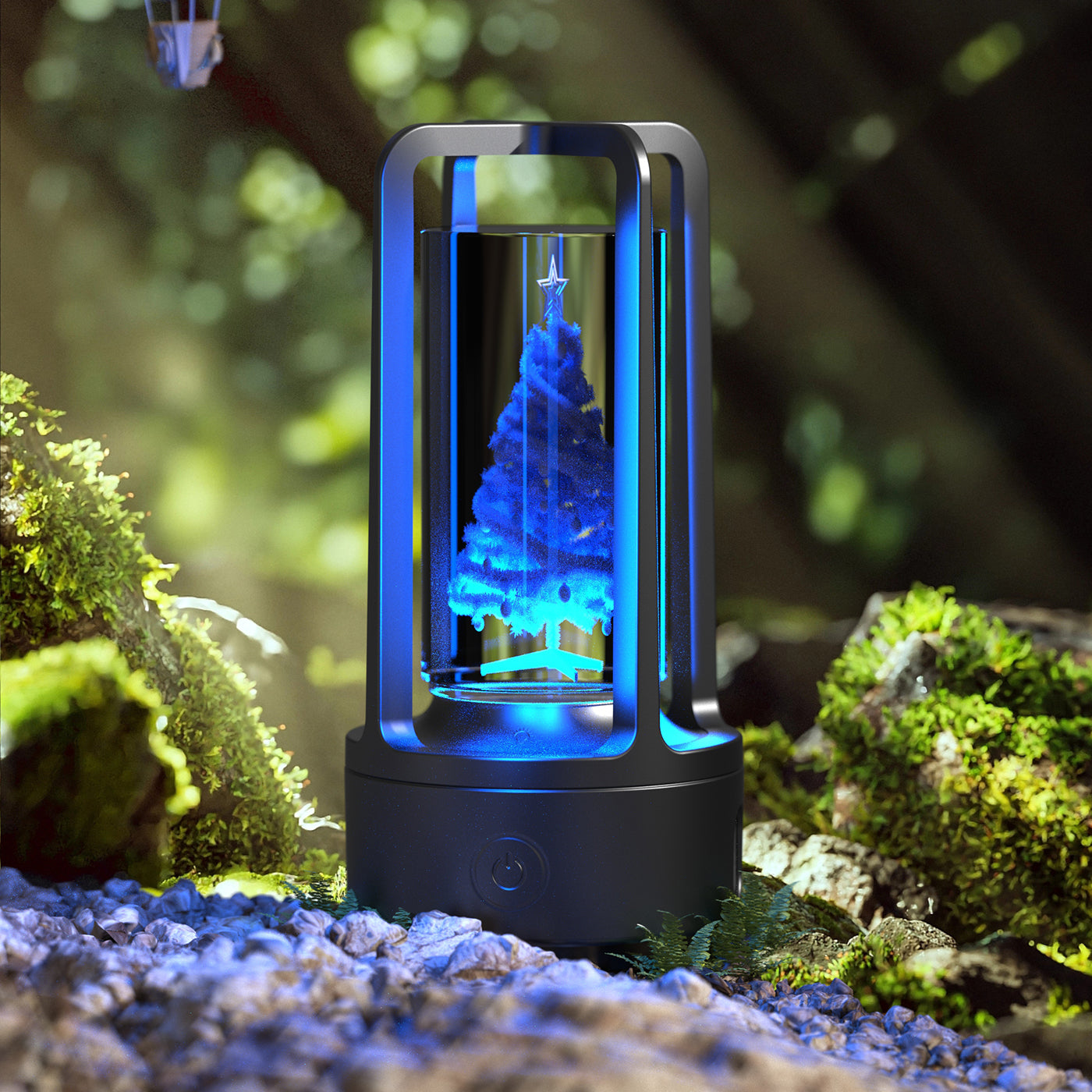 Audio Acrylic Crystal Lamp And Bluetooth Speaker