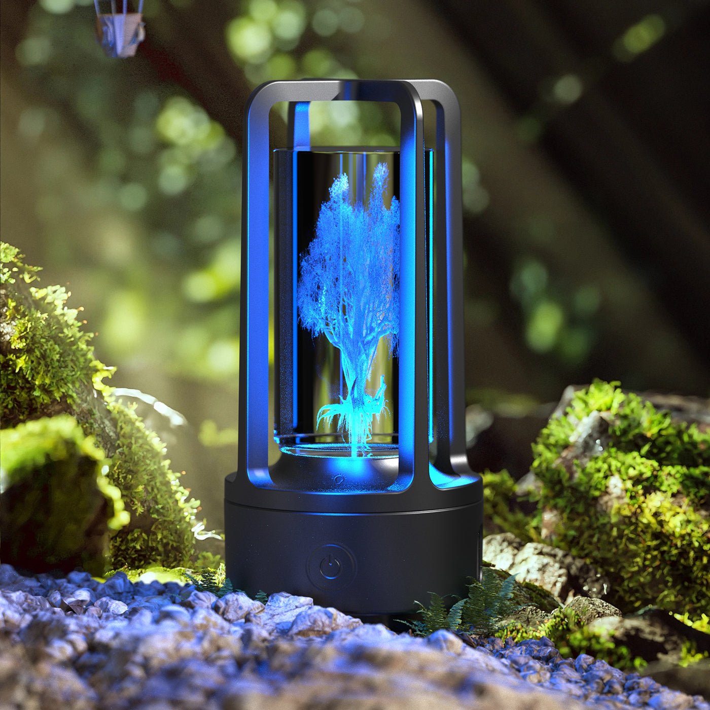 Audio Acrylic Crystal Lamp And Bluetooth Speaker