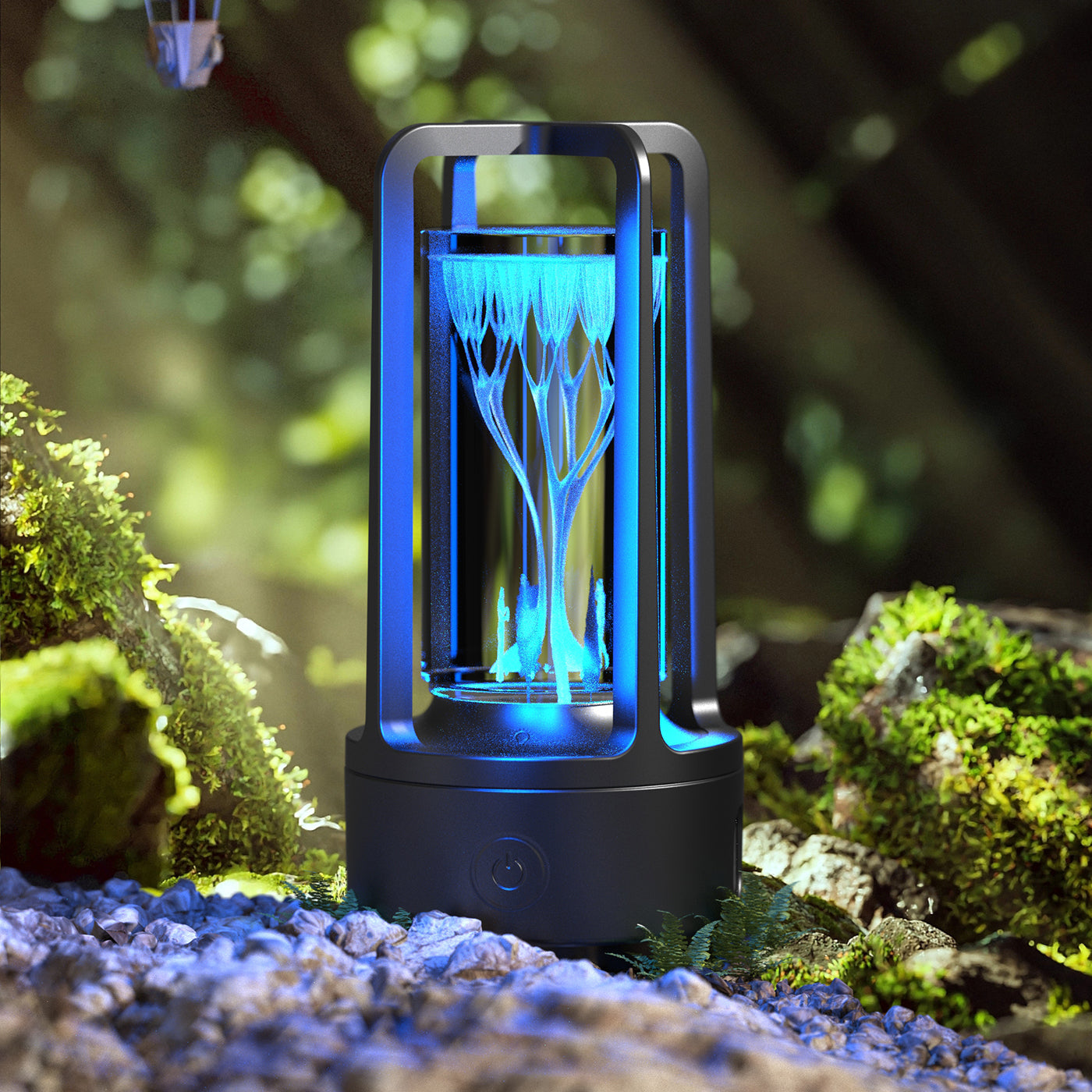 Audio Acrylic Crystal Lamp And Bluetooth Speaker