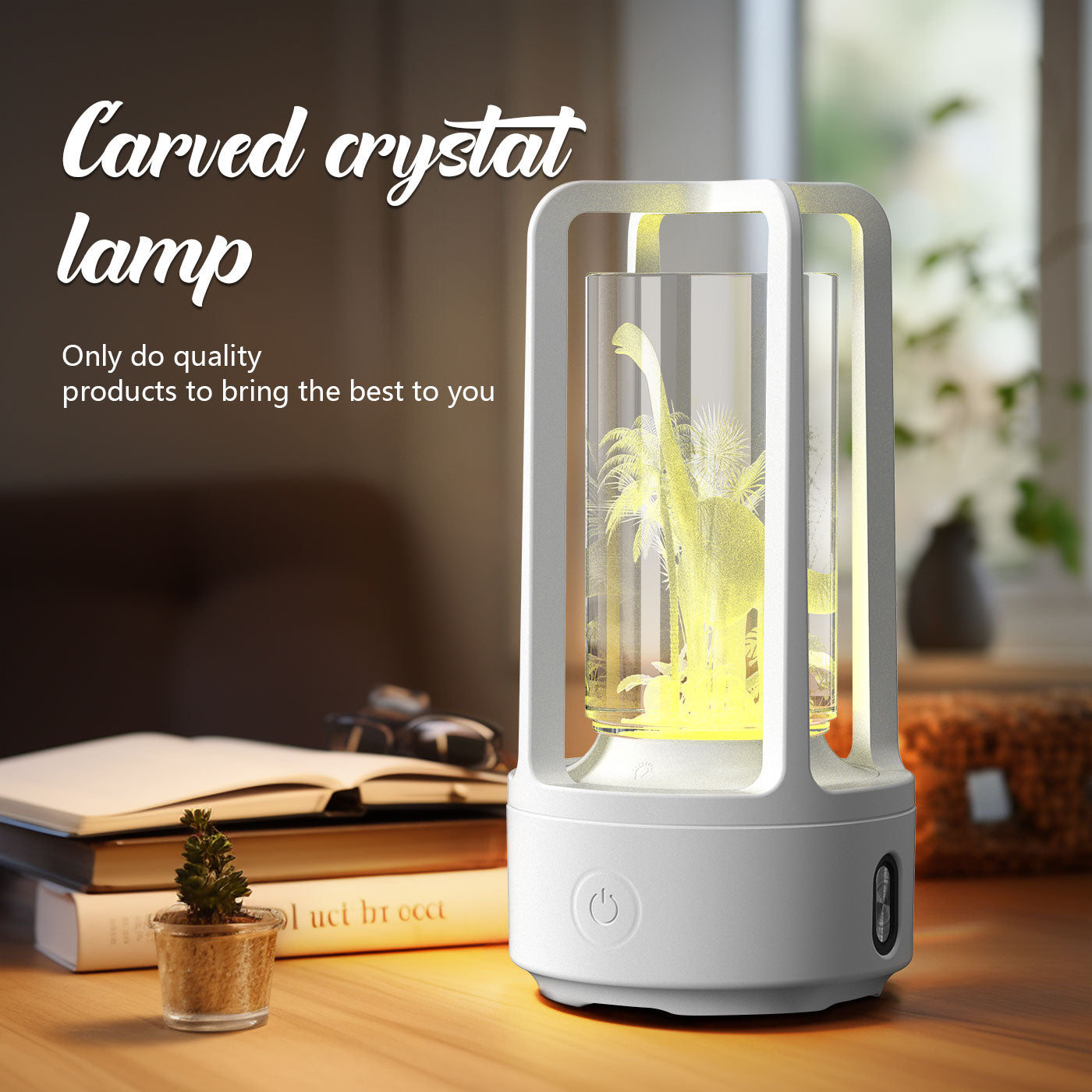 Audio Acrylic Crystal Lamp And Bluetooth Speaker