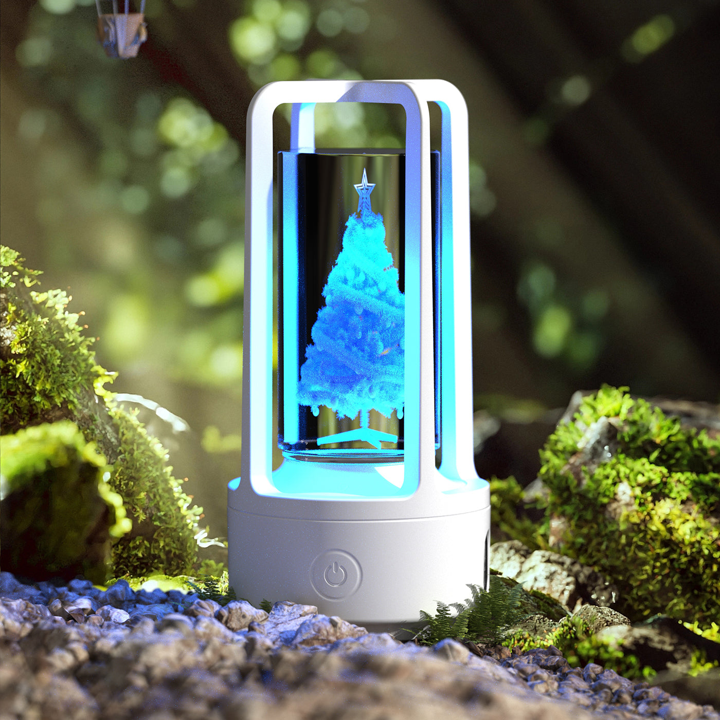 Audio Acrylic Crystal Lamp And Bluetooth Speaker